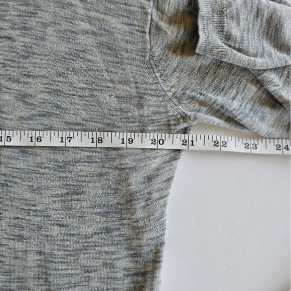 Aritzia Wilfred Balzac Linen Blend Sweater Heather Gray Size M - Picture 9 of 12